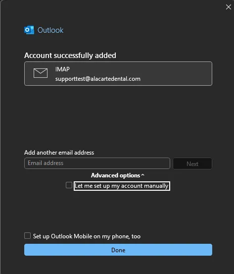 outlook 365 setup instructional image 7
