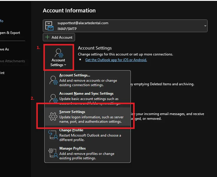 outlook 365 setup instructional image 9